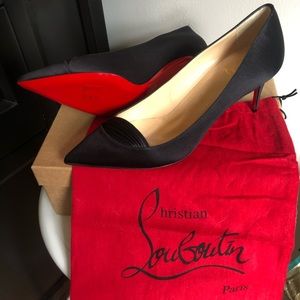 Christian Louboutin Avega 70 Crepe Satin